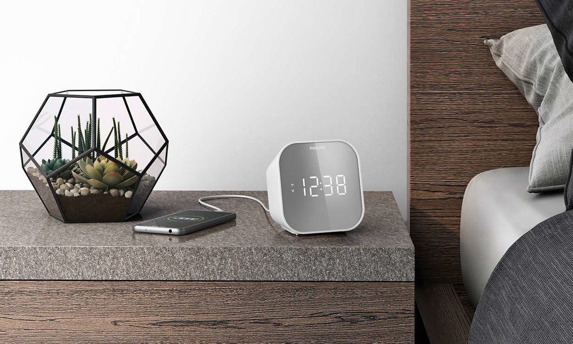 EAN 4895229116658 - Philips TAR4406/12 despertador Reloj despertador digital Blanco imagen 3