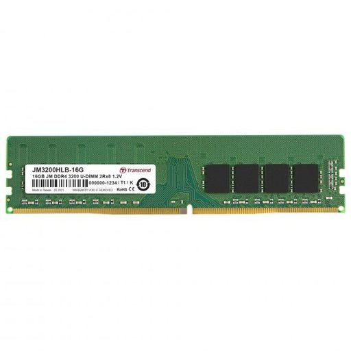 EAN 0760557848363 - Transcend JetRam JM3200HLB-16G módulo de memoria 16 GB 2 x 8 GB DDR4 imagen 1