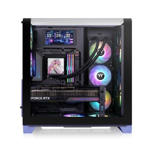 EAN 4711658544391 - Thermaltake CA-11F-00MNWN-00 carcasa de ordenador Midi Tower Azul imagen 2