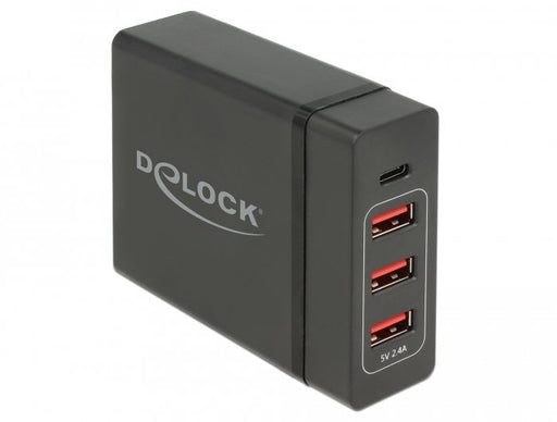EAN 4043619639748 - DeLOCK USB-Wandladegerät 63974 Universal Negro Corriente alterna Interior imagen 1