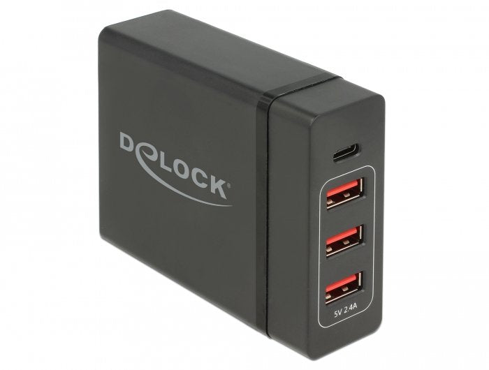EAN 4043619639748 - DeLOCK USB-Wandladegerät 63974 Universal Negro Corriente alterna Interior imagen 1