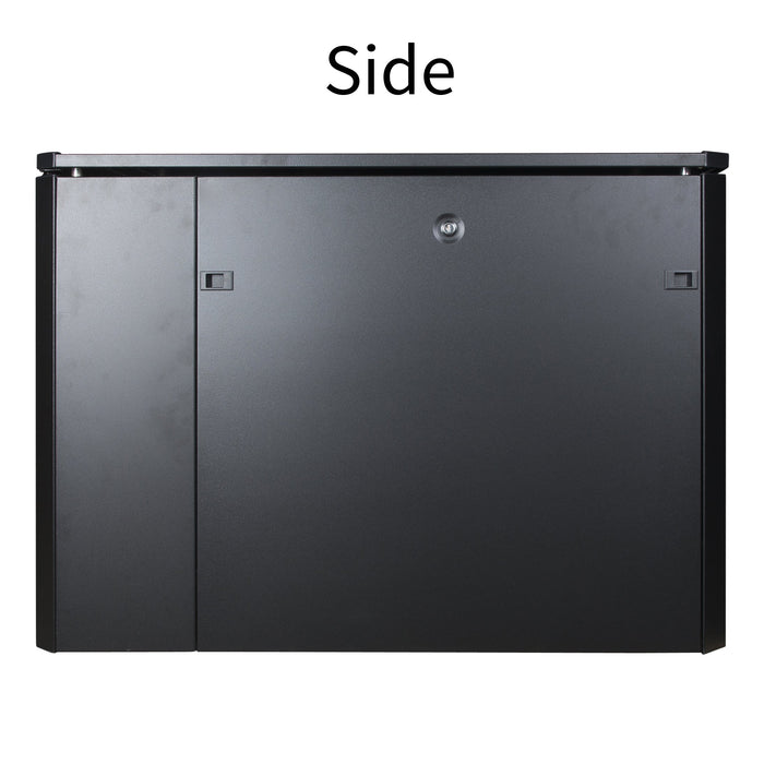 EAN 5420016845726 - LOGON RDL12U61BL armario rack 12U Rack o bastidor independiente Negro imagen 4