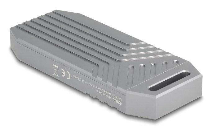 EAN 4043619420339 - DeLOCK 42033 caja para disco duro externo Caja externa para unidad de estado sólido (SSD) Gris M.2 imagen 2