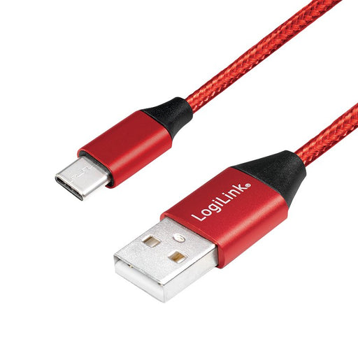 EAN 4052792052749 - LogiLink CU0147 cable USB USB 2.0 0,3 m USB A USB C Rojo imagen 1