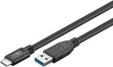 EAN 4040849731419 - Goobay 73141 cable USB USB 3.2 Gen 1 (3.1 Gen 1) 3 m USB A USB C Negro imagen 2