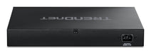 EAN 0710931162929 - Trendnet TPE-7124SBF switch Gestionado 10G Ethernet (100/1000/10000) Energía sobre Ethernet (PoE) Negro imagen 3