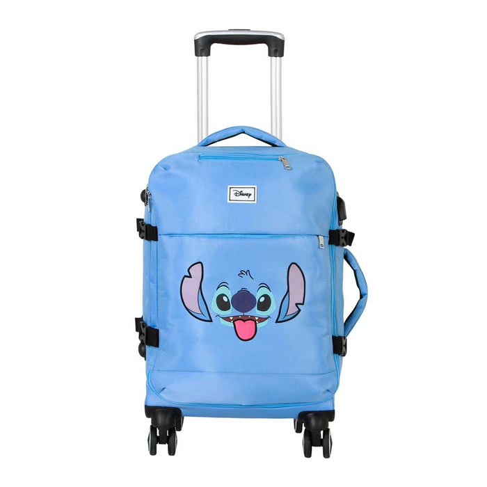 EAN 8445118062410 - Karactermania Lilo and Stitch Face Maleta Estructura blanda Azul imagen 3