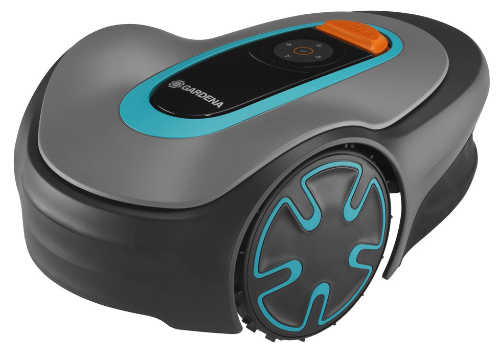 EAN 4078500053105 - Gardena SILENO minimo Robot cortacésped Batería Negro, Azul, Gris imagen 1