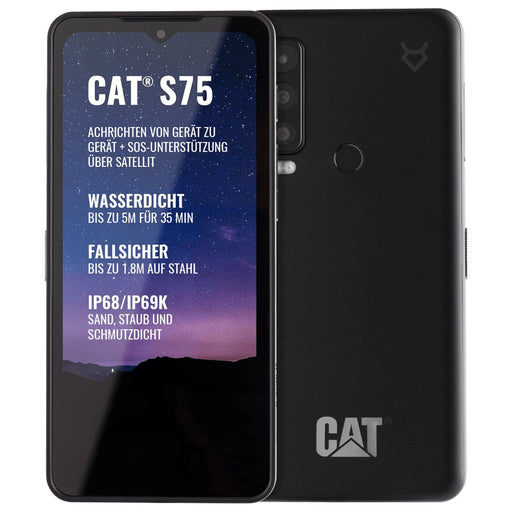 EAN 5060472353443 - CAT S75 16,7 cm (6.58") Android 12 5G 6 GB 128 GB 5000 mAh Negro imagen 1