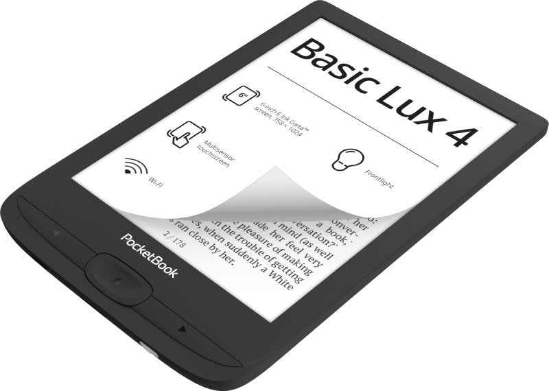 EAN 7640152093968 - PocketBook Basic Lux 4 lectore de e-book Pantalla táctil 8 GB Wifi Negro imagen 6