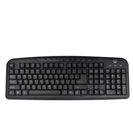 EAN 8054392618178 - Ewent EW3195 teclado Hogar USB QWERTZ Portugués Negro imagen 1