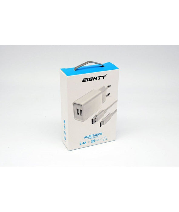 EAN 8425402168462 - Eightt ECW-C cargador de dispositivo móvil Universal Blanco Corriente alterna Interior imagen 5