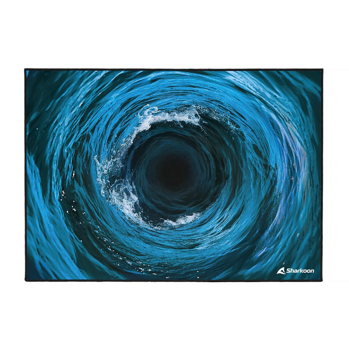 EAN 4044951040018 - Sharkoon SFM12 Negro, Azul, Blanco Poliéster, Silicona imagen 1