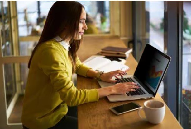 EAN 51144066162 - 3M BP145W1B filtro para monitor 36,8 cm (14.5") Portátil Filtro de privacidad para pantallas sin marco imagen 2