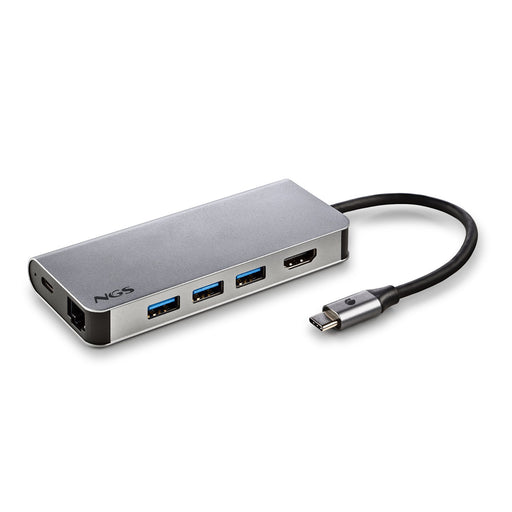 EAN 8435430621839 - NGS WONDER DOCK 8 USB 2.0 Type-C Plata imagen 2