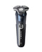 EAN 8720689008037 - Philips SHAVER Series 5000 S5885/35 afeitadora Máquina de afeitar de rotación Recortadora Negro, Azul imagen 4