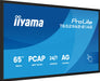 EAN 4948570125593 - iiyama T6529AS-B1AG pantalla de señalización Panel plano interactivo 163,8 cm (64.5") LED Wifi 500 cd / m imagen 4