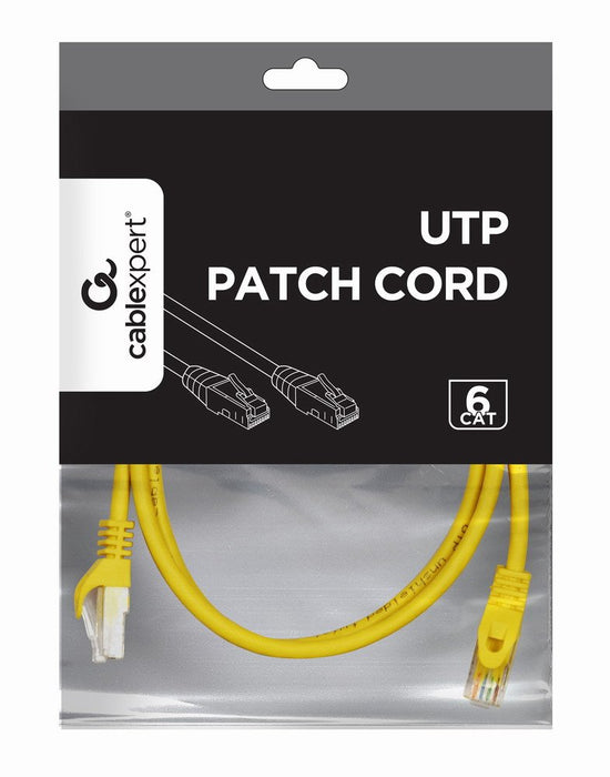 EAN 8716309093231 - Gembird PP6U-2M cable de red Amarillo Cat6 U/UTP (UTP) imagen 3