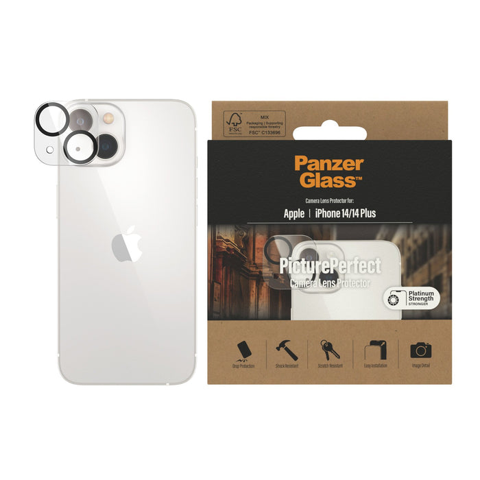 EAN 5711724003998 - PanzerGlass ® PicturePerfect Camera Lens Protector iPhone 14 | 14 Plus Protector de pantalla Apple 1 piez imagen 2