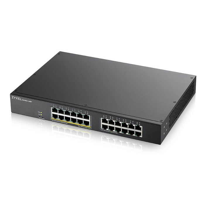 EAN 0760559127220 - Zyxel GS1900-24EP Gestionado L2 Gigabit Ethernet (10/100/1000) Energía sobre Ethernet (PoE) Negro imagen 1