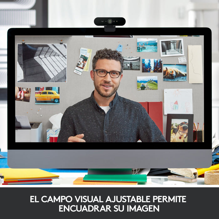 EAN 5099206075078 - Logitech 960-001194 cámara web 4096 x 2160 Pixeles USB 3.2 Gen 1 (3.1 Gen 1) Negro imagen 9