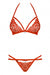 EAN 5901688216675 - Obsessive 838-SET-3 S/M conjunto de ropa interior y bodi Conjunto de lencería Rojo Poliamida imagen 1