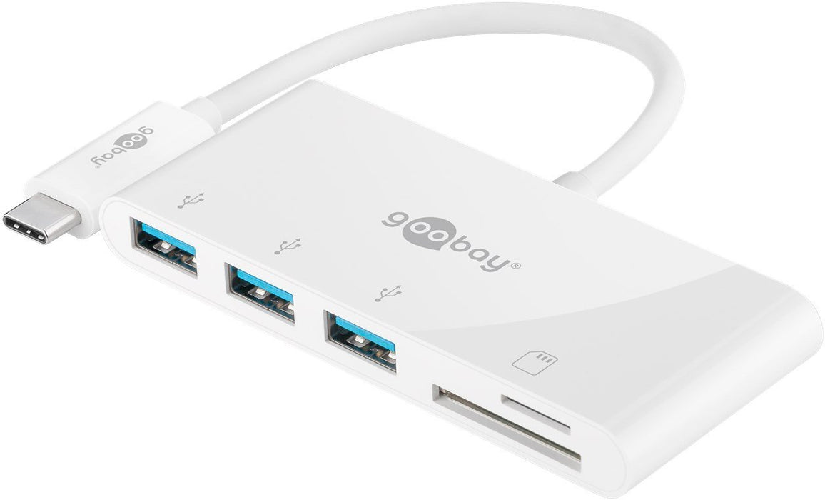 EAN 4040849407598 - Goobay 40759 hub de interfaz USB Tipo C Blanco imagen 2