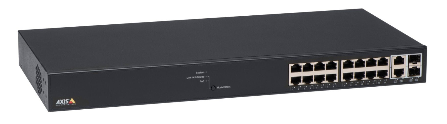 EAN 7331021055872 - Axis 5801-692 switch Gestionado Gigabit Ethernet (10/100/1000) Energía sobre Ethernet (PoE) Negro imagen 1