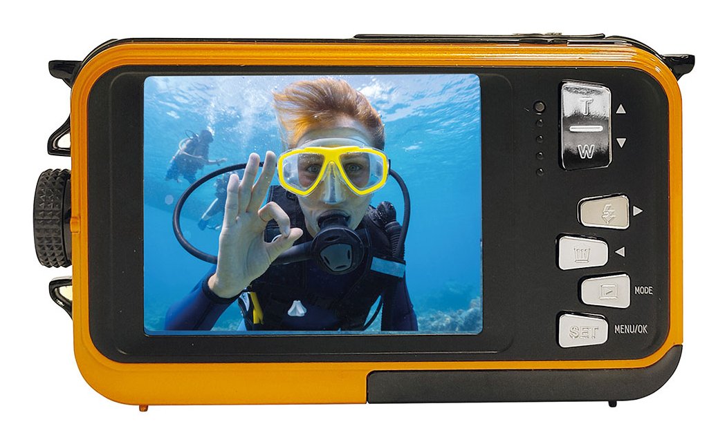 EAN 4260041686441 - Easypix W3027 Wave Cámara compacta 5 MP 1280 x 720 Pixeles Naranja imagen 3