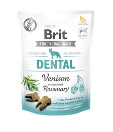 EAN 8595602539949 - Brit Functional Snack Dental Venison Perro Snacks Carne de venado 150 g imagen 1