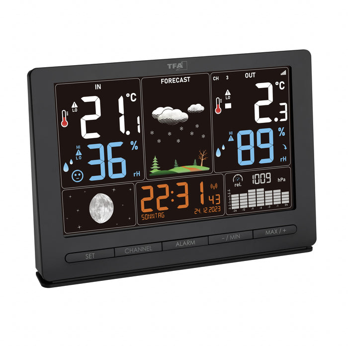 EAN 4009816039316 - TFA-Dostmann Season 2 Negro Batería imagen 3