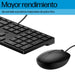 EAN 0198122956760 - HP Wired Desktop 320MK Mouse and Keyboard teclado Ratón incluido USB Negro imagen 4