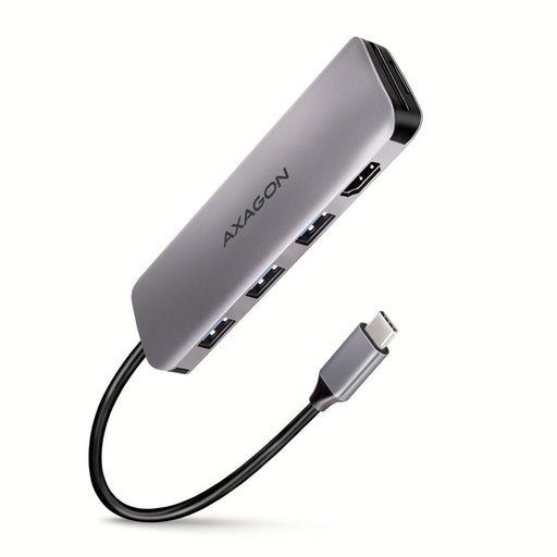 EAN 8595247907011 - Axagon HMC-HCR3A 3x USB-A+ HDMI+ SD/microSD USB-C 3.2 Gen 1 hub 20cm Alámbrico USB 3.2 Gen 1 (3.1 Gen 1)  imagen 1