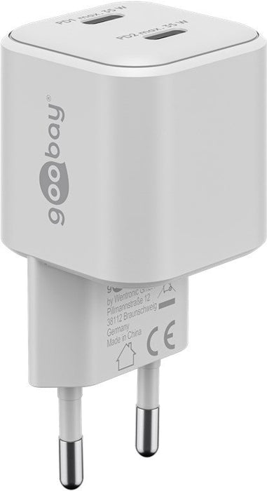 EAN 4040849753343 - Goobay 75334 cargador de dispositivo móvil Universal Blanco Corriente alterna Carga rápida Interior imagen 2