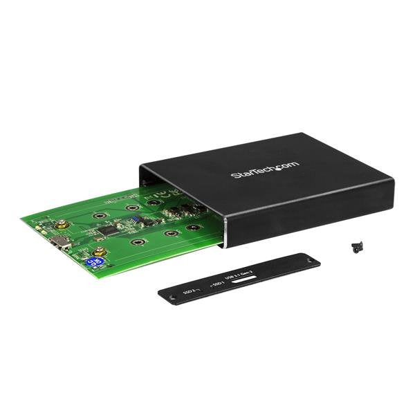 EAN 0065030870757 - StarTech.com SM22BU31C3R caja para disco duro externo Caja externa para unidad de estado sólido (SSD) Neg imagen 4
