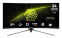 EAN 4711377140799 - MSI MAG 345CQR pantalla para PC 86,4 cm (34") 3440 x 1440 Pixeles UltraWide Dual Quad HD Negro imagen 1