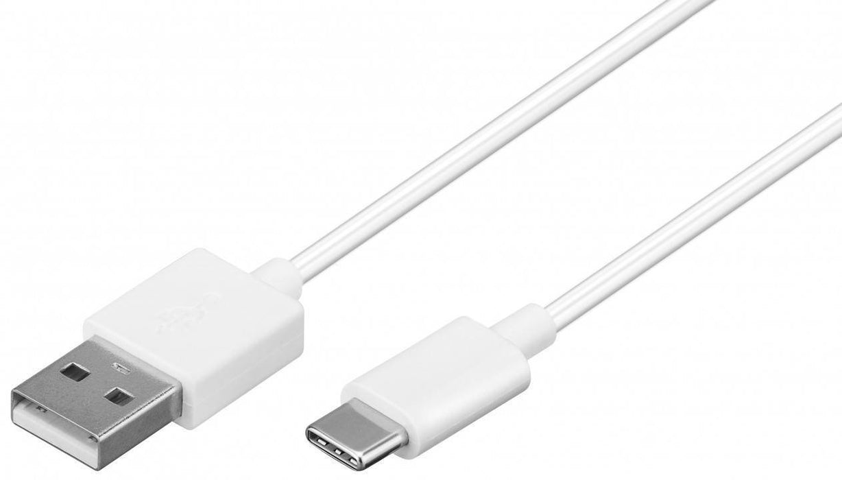 EAN 4040849591303 - Goobay 59130 cable USB USB 2.0 2 m USB A USB C Blanco imagen 1