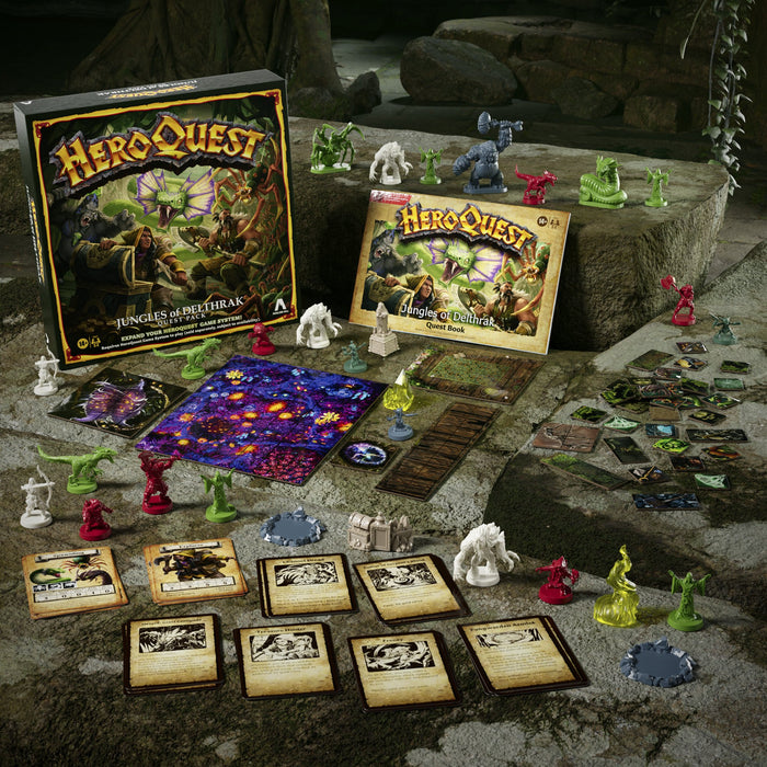 EAN 5010996227775 - Hasbro Gaming Avalon Hill HeroQuest Jungles of Delthrak Quest Pack Expansión de juego de mesa Viaje/avent imagen 14