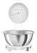 EAN 8017709344566 - Smeg KSF01WHWW báscula de cocina Cromo, Blanco Encimera Báscula electrónica de cocina imagen 1