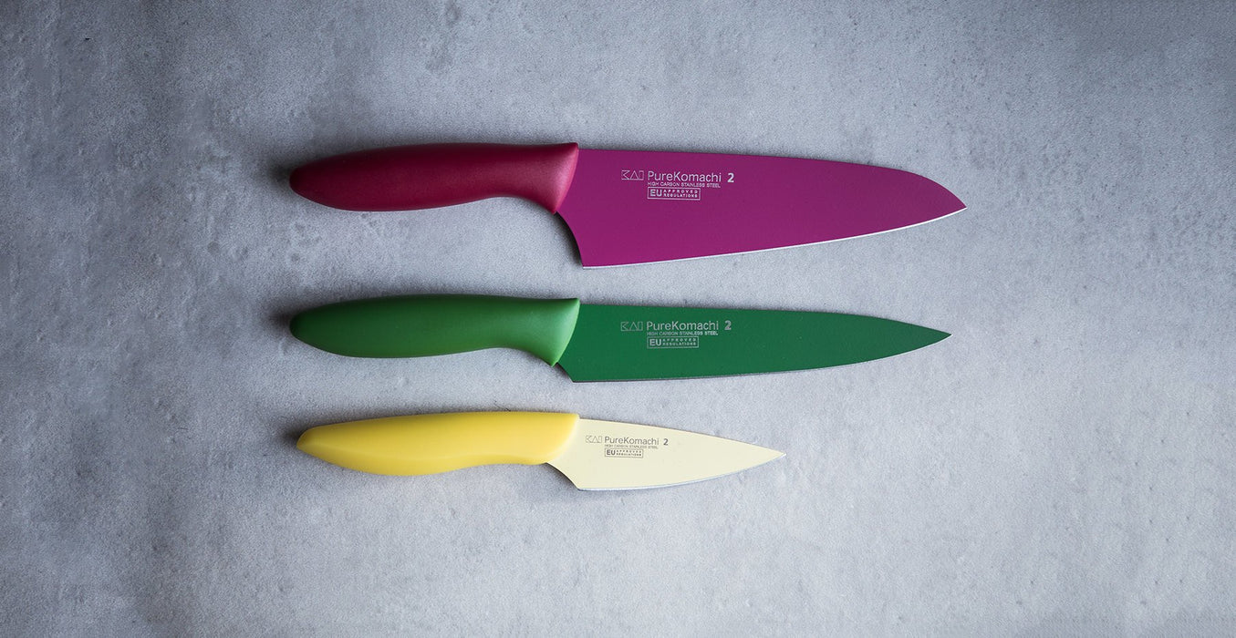 EAN 4901601351743 - kai Komachi 2 Acero inoxidable 1 pieza(s) Cuchillo para rebanar imagen 2