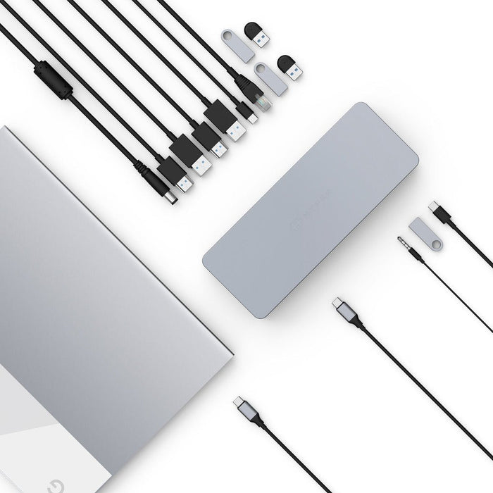 EAN 0817110016049 - HYPER HD-GD1000-EU base para portátil y replicador de puertos Acoplamiento USB 3.2 Gen 1 (3.1 Gen 1) Type imagen 4