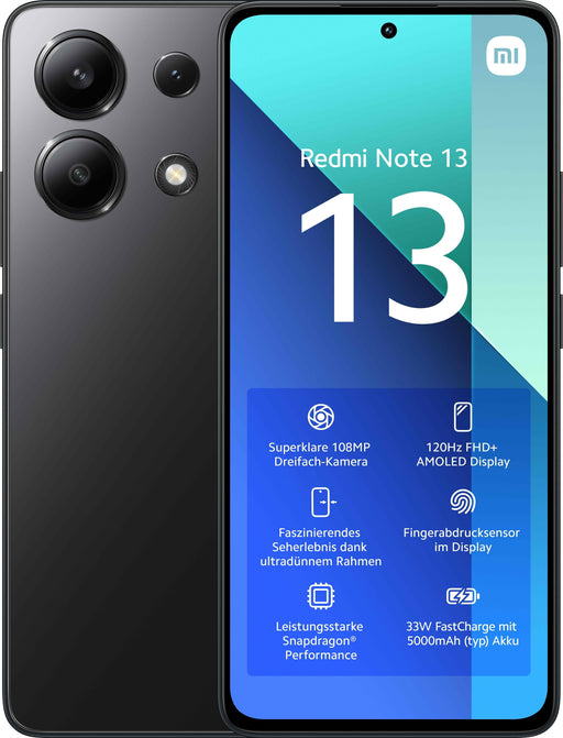 EAN 6941812759424 - Xiaomi Redmi Note 13 16,9 cm (6.67") Ranura híbrida Dual SIM Android 13 4G USB Tipo C 8 GB 256 GB 5000 mA imagen 1