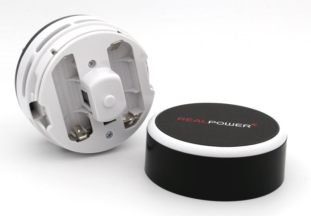 EAN 4040895012586 - RealPower Mini Hoover-1 aspiradora de mano Negro, Blanco Sin bolsa imagen 5