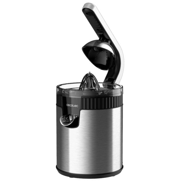 EAN 8435484033633 - Cecotec Xqueeze RetroJuice 600 Steel Licuadora centrífuga 600 W Negro, Metálico imagen 3