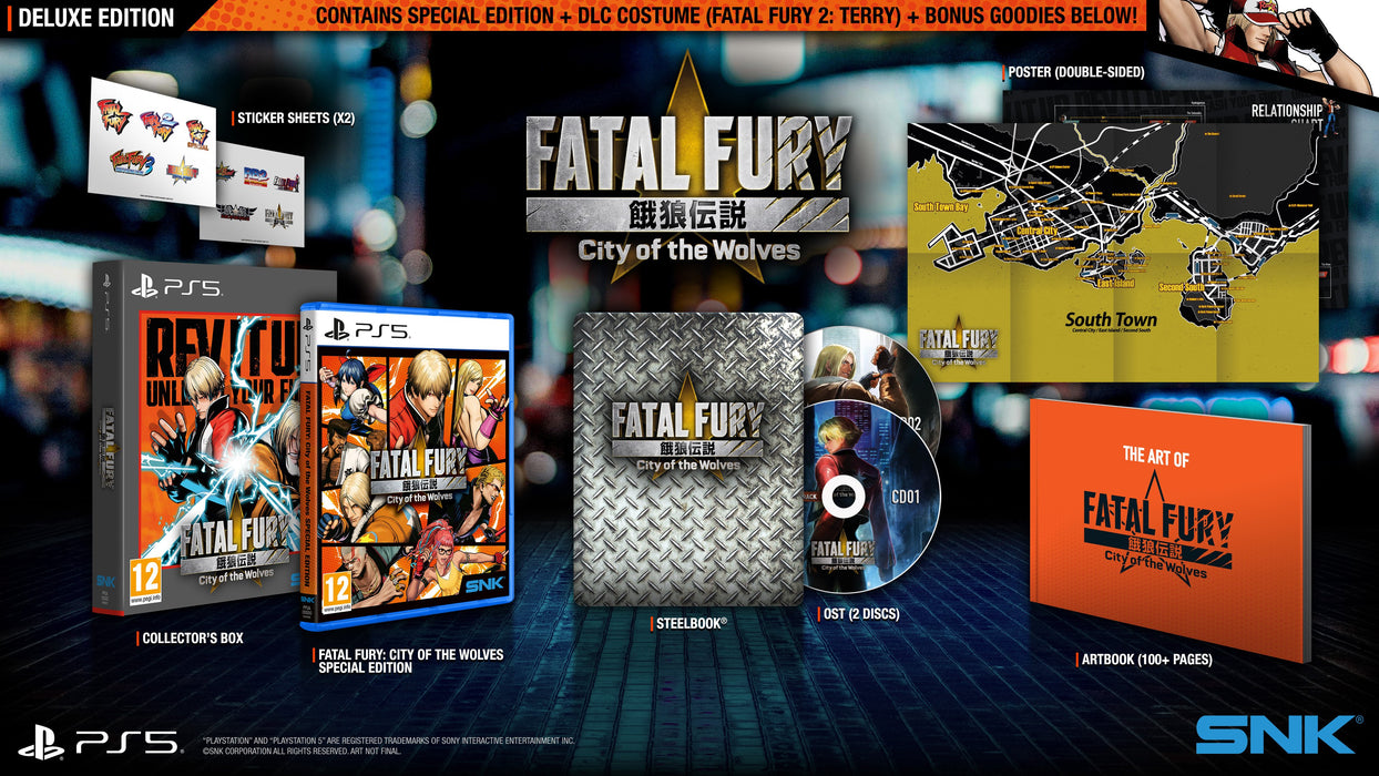 EAN 4964808152957 - SNK Corporation Fatal Fury: City of the Wolves - Deluxe Edition De lujo PlayStation 5 imagen 2