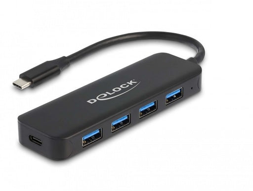EAN 4043619641703 - DeLOCK 64170 hub de interfaz USB 3.2 Gen 1 (3.1 Gen 1) Type-C 5000 Mbit/s Negro imagen 1