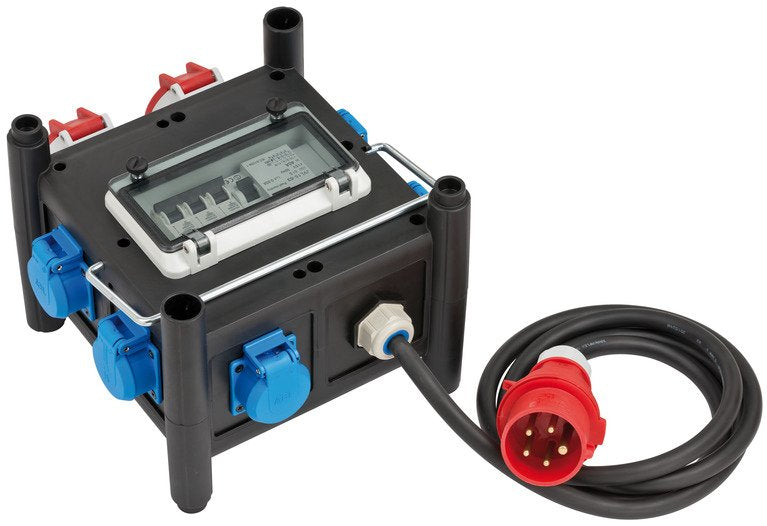 EAN 4007123654475 - Brennenstuhl 1153690200 base múltiple 2 m 7 salidas AC Interior Negro, Azul, Rojo imagen 7