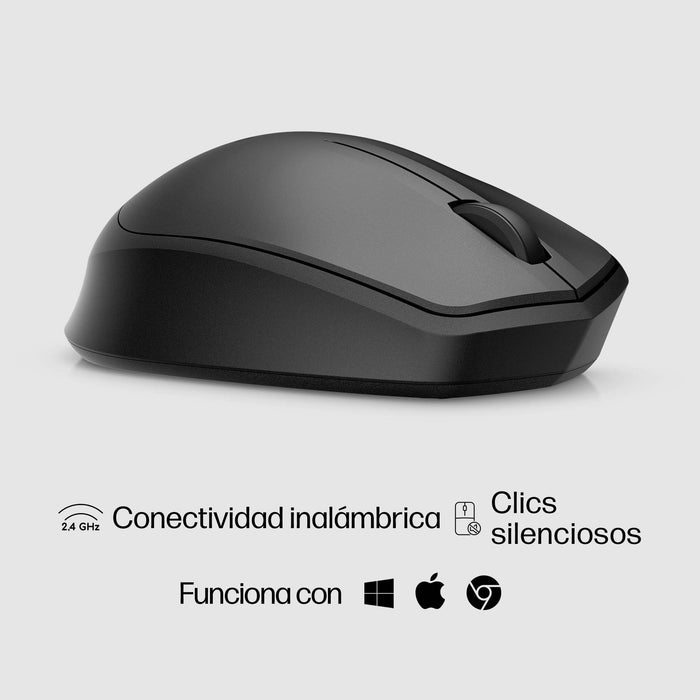 EAN 0195122197476 - HP 280 Silent Wireless Mouse ratón Oficina mano derecha RF inalámbrico Óptico imagen 6
