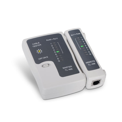 EAN 8436574703115 - AISENS A142-0312 comprobador de cables de red Comprobador de cables UTP/STP Gris imagen 2