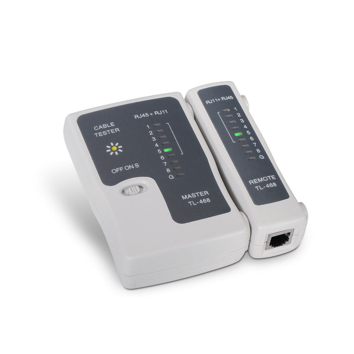 EAN 8436574703115 - AISENS A142-0312 comprobador de cables de red Comprobador de cables UTP/STP Gris imagen 2